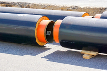 Pipe blended polyol